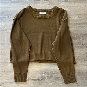 Carly Jean LA Brown Sweater